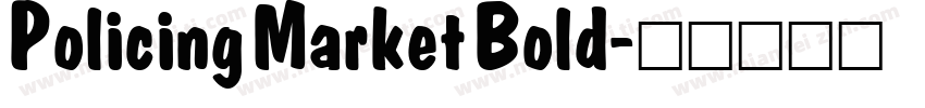 Policing Market Bold字体转换